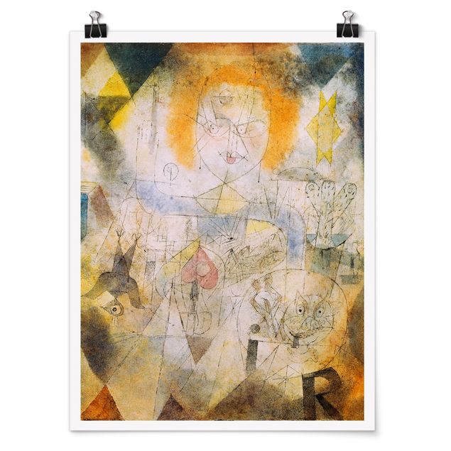 Art posters Paul Klee - Irma Rossa