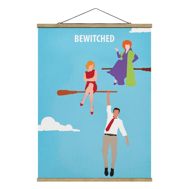 Prints portrait Film Poster Bewitched