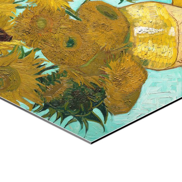 Floral canvas Vincent van Gogh - Sunflowers