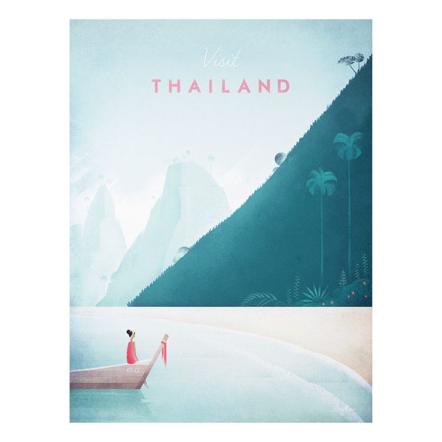 Landscape canvas prints Travel Poster - Thailand