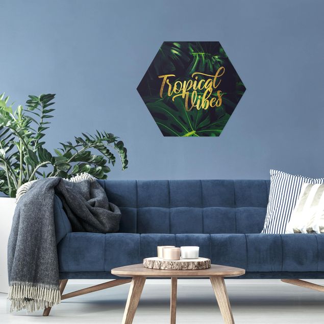 Quote wall art Jungle - Tropical Vibes