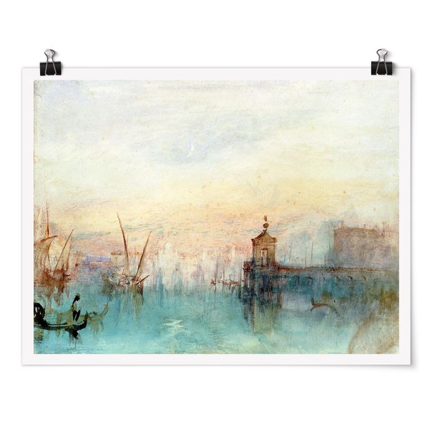 Art prints William Turner - Venice With A First Crescent Moon