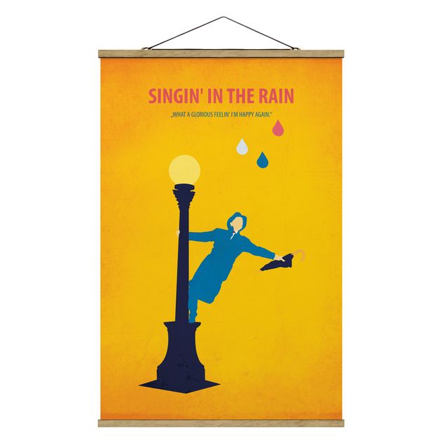 Sports prints Film Poster Singing In The Rain