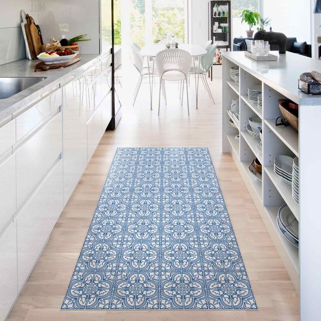 Kitchen Tile Pattern Faro Blue