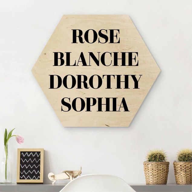 Wood prints sayings & quotes Favorite Shows - Golden Girls