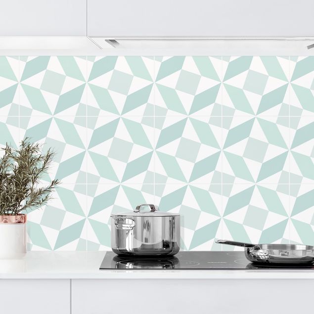 Kitchen Geometrical Tiles - Massa