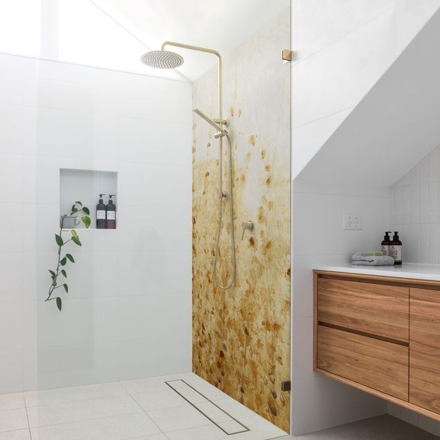 Shower wall cladding - Field With Leaves In Summer