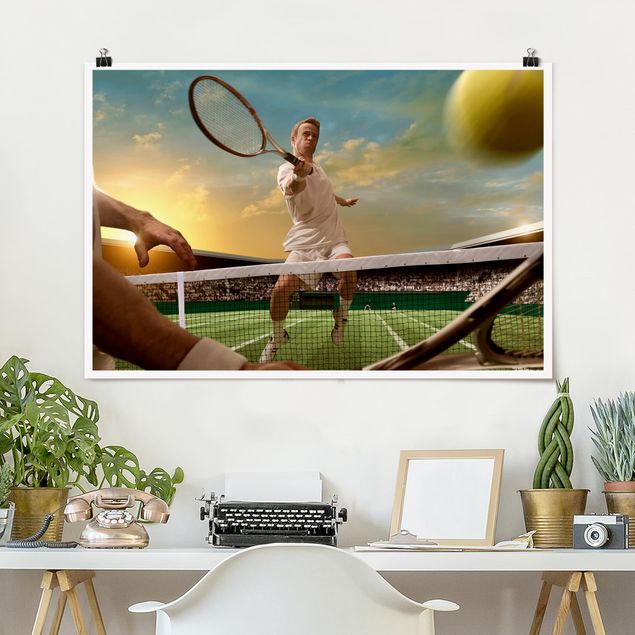 Kitchen Tennis Player