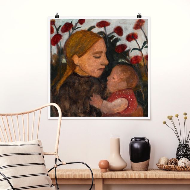 Expressionism Paula Modersohn-Becker - Girl with Child