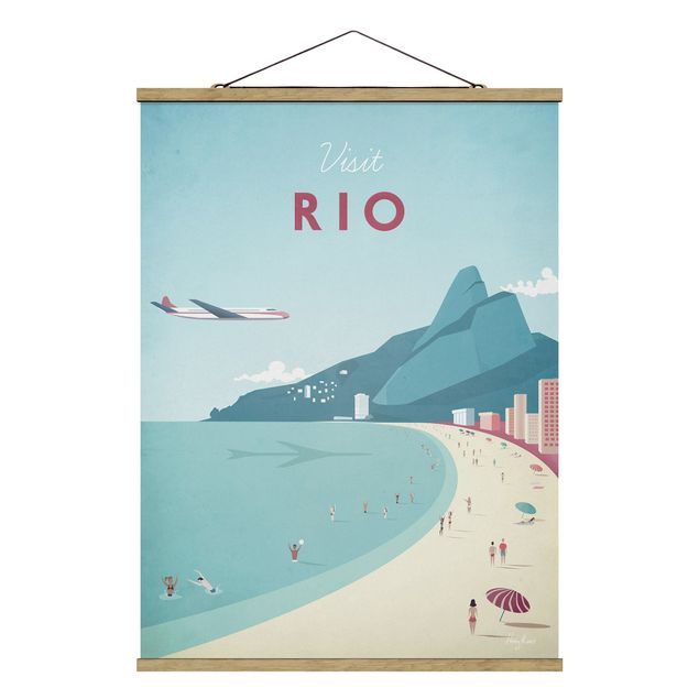 Sea prints Travel Poster - Rio De Janeiro