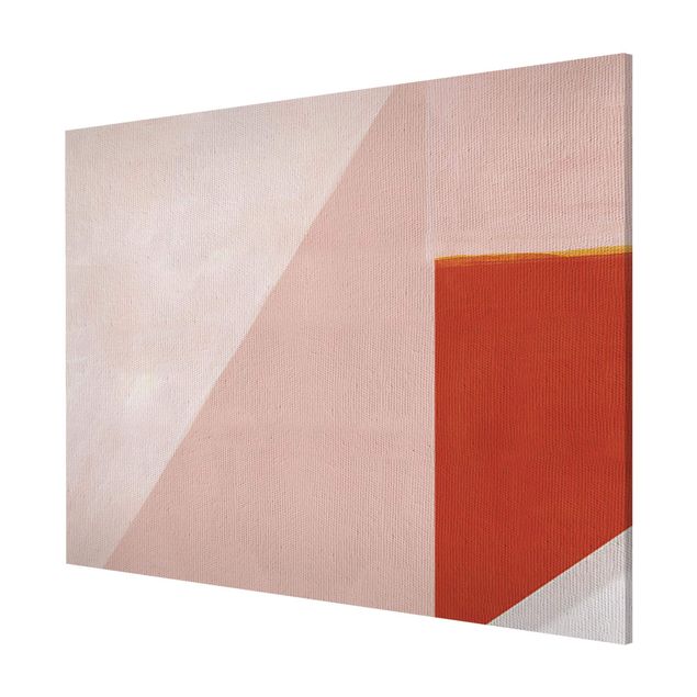 Contemporary art prints Pink Geometry