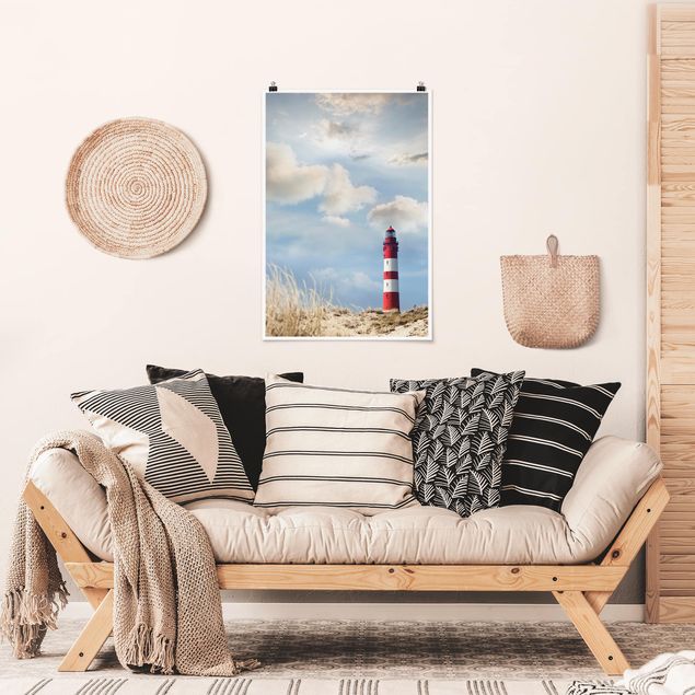 Prints landscape Lighthouse Between Dunes