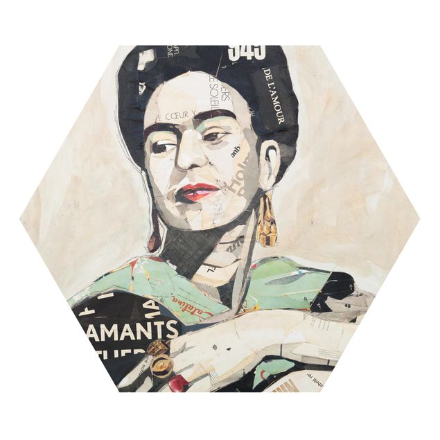 Forex prints Frida Kahlo - Collage No.4