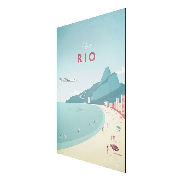 Beach prints Travel Poster - Rio De Janeiro