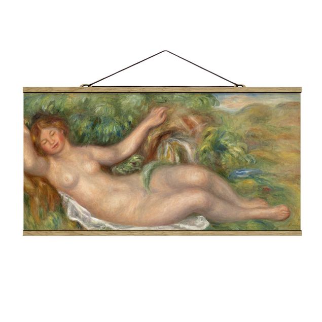 Art prints Auguste Renoir - Nude Lying, The Source