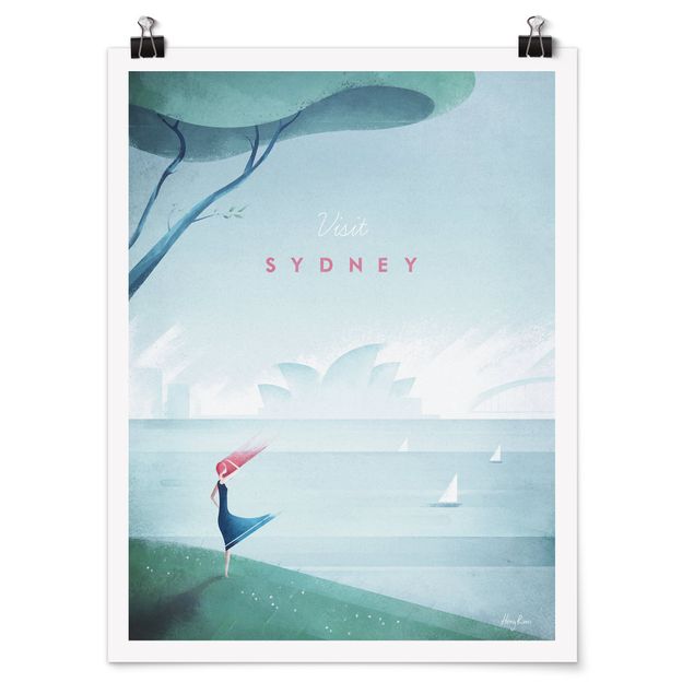 Prints Australia Travel Poster - Sidney