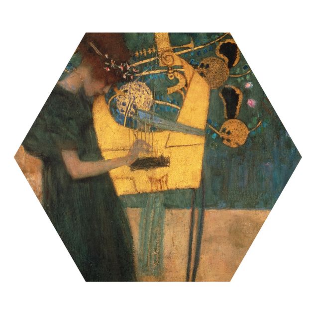 Prints modern Gustav Klimt - Music