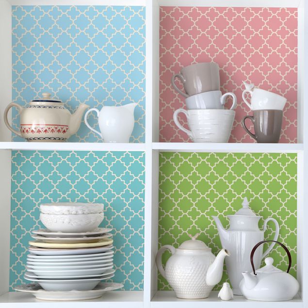 Kitchen Moroccan Tile Mosaic Pattern In 4 Pastel Colours