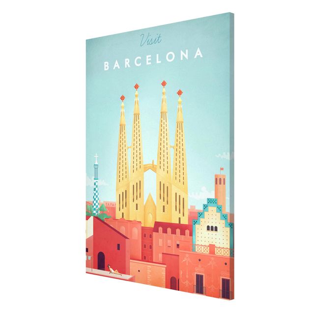 Vintage posters Travel Poster - Barcelona