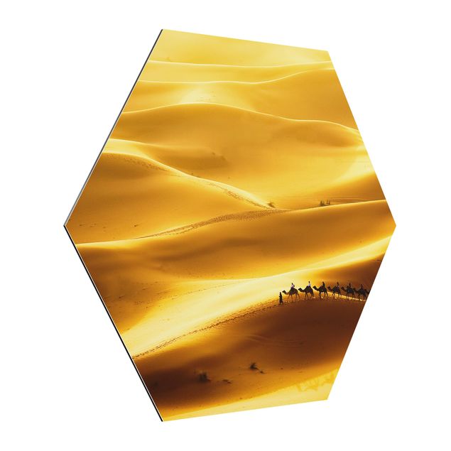 Contemporary art prints Golden Dunes