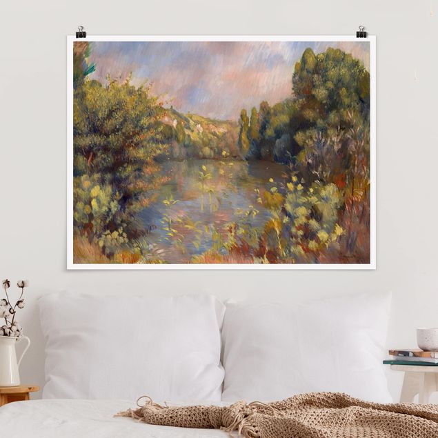 Kitchen Auguste Renoir - Lakeside Landscape