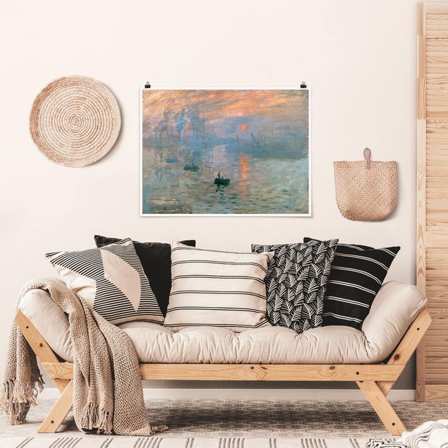 Paintings of impressionism Claude Monet - Impression (Sunrise)