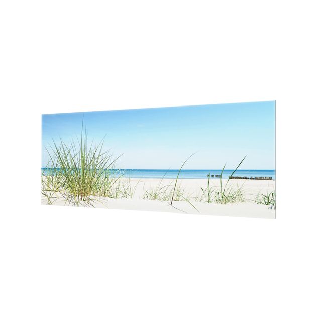 Glass Splashback - Baltic Sea Coast - Panoramic