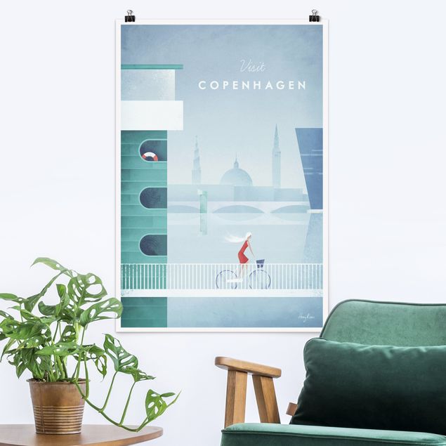 Kitchen Travel Poster - Copenhagen