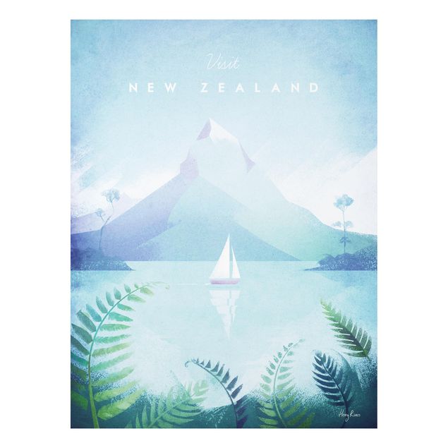 Landscape wall art Travel Poster - New Zealand
