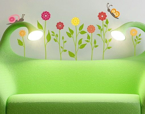 Nursery decoration No.RS141 Number-Flowers