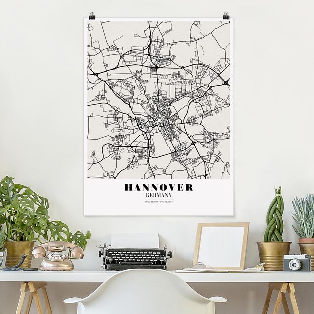 Kitchen Hannover City Map - Classic