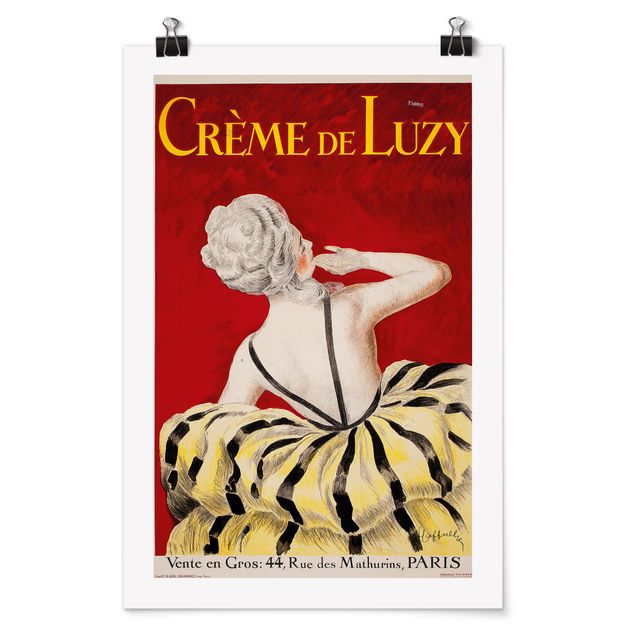 Posters art print Leonetto Cappiello - Crème De Luzy
