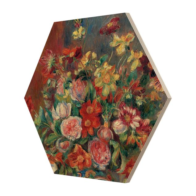 Prints Auguste Renoir - Flower vase