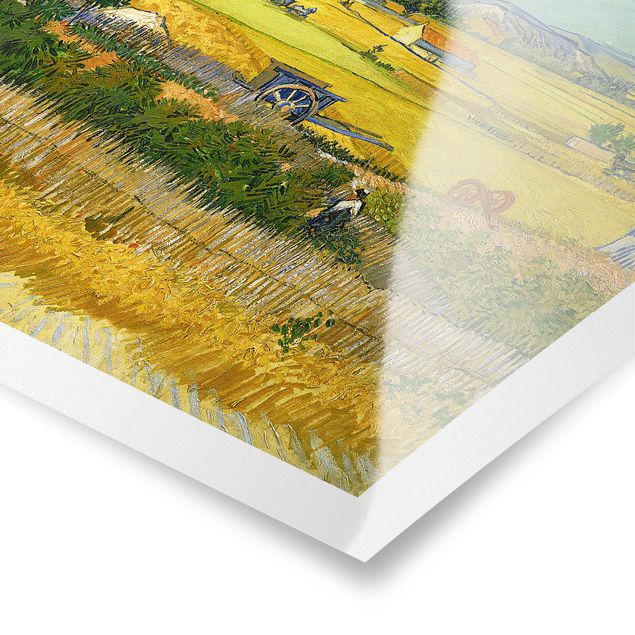 Landscape wall art Vincent Van Gogh - The Harvest