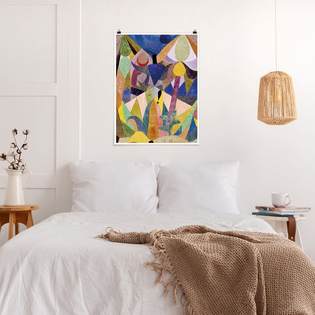 Art styles Paul Klee - Mild tropical Landscape