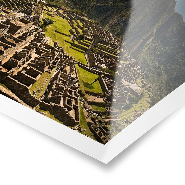 Landscape poster prints Machu Picchu