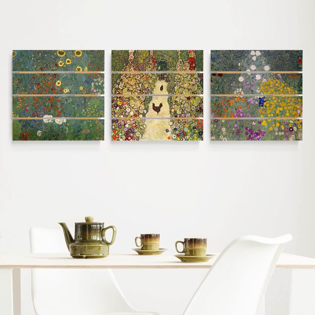 Kitchen Gustav Klimt - In The Garden