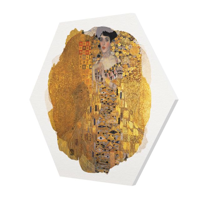 Prints portrait WaterColours - Gustav Klimt - Portrait Of Adele Bloch-Bauer I