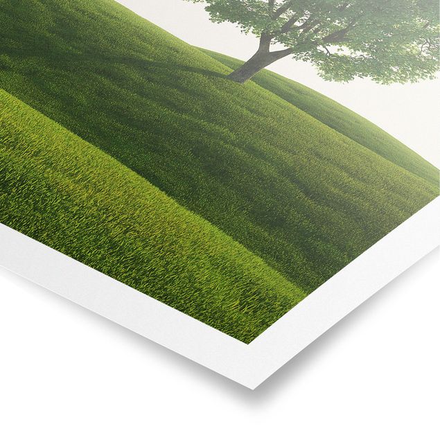 Posters landscape Green Tranquility