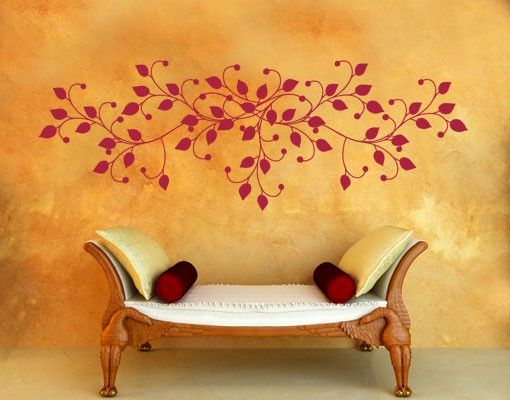 Wall stickers plants No.UL906 sinuous Tendril