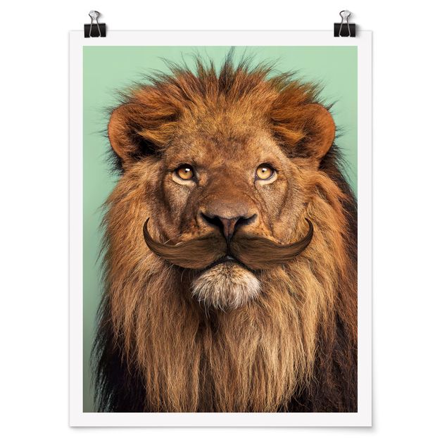 Canvas art Lion With Beard