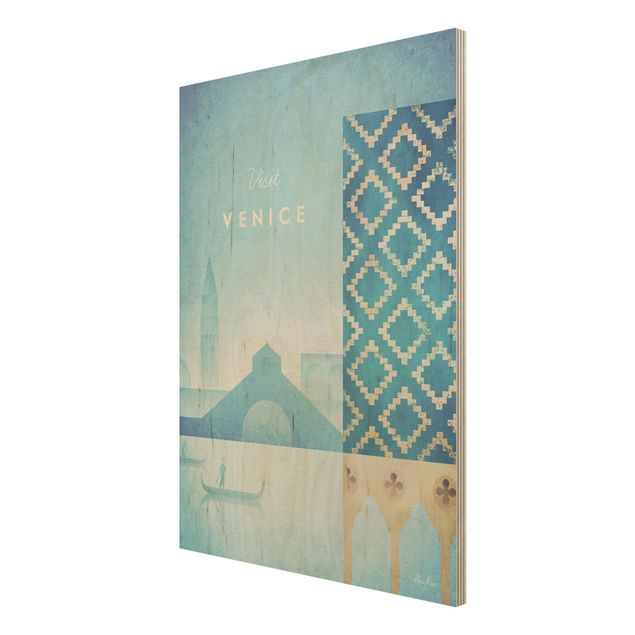 Henry Rivers Travel Poster - Venice