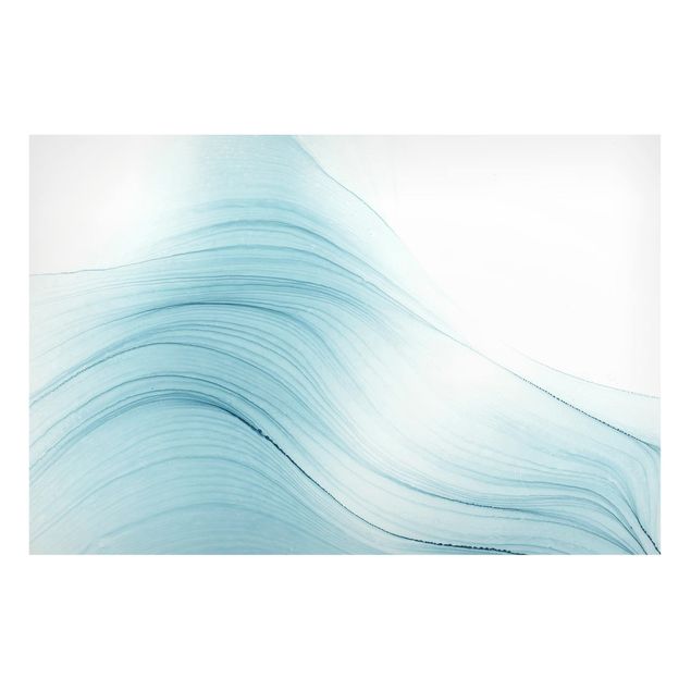 Art posters Mottled Touch Of Blue