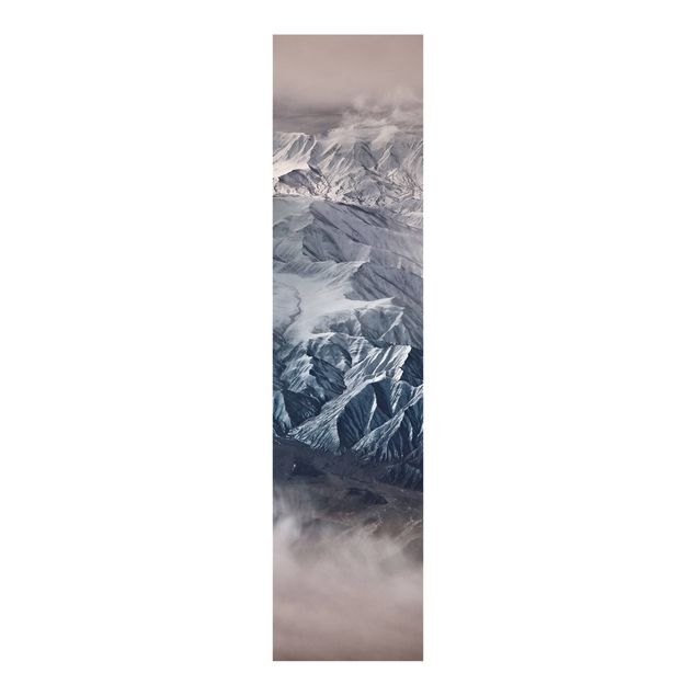 Sliding panel curtains landscape Mountains Of Tibet
