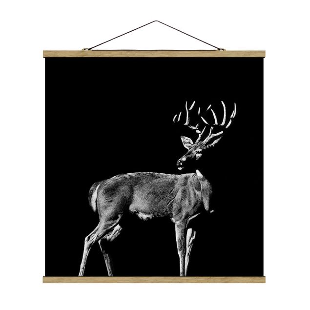 Prints modern Deer In The Dark