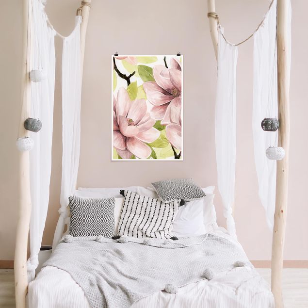 Prints flower Magnolia Blushing II