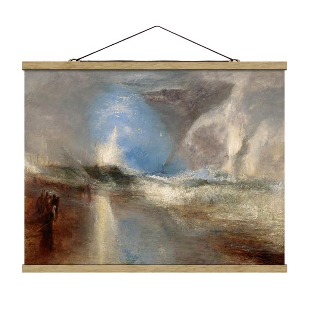 Beach prints William Turner - Rockets And Blue Lights (Close At Hand) To Warn Steamboats Of Shoal Water