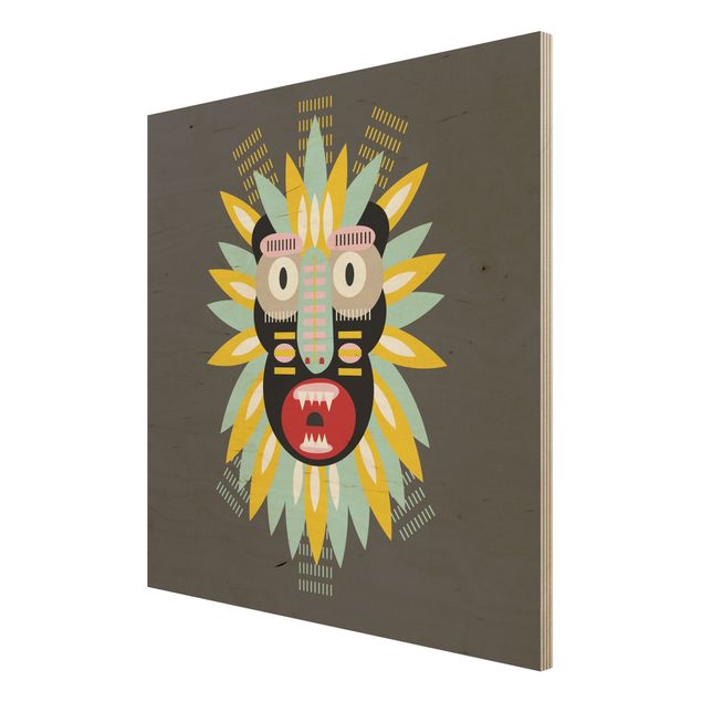 Prints Collage Ethnic Mask - King Kong