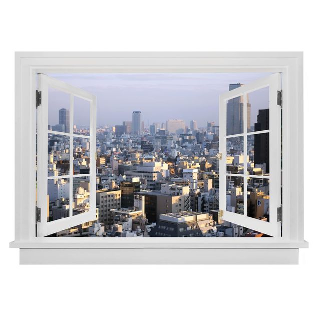 Kitchen Open Window Tokyo City