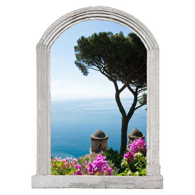 Wall stickers island Stone Arch View From The Garden On The Sea